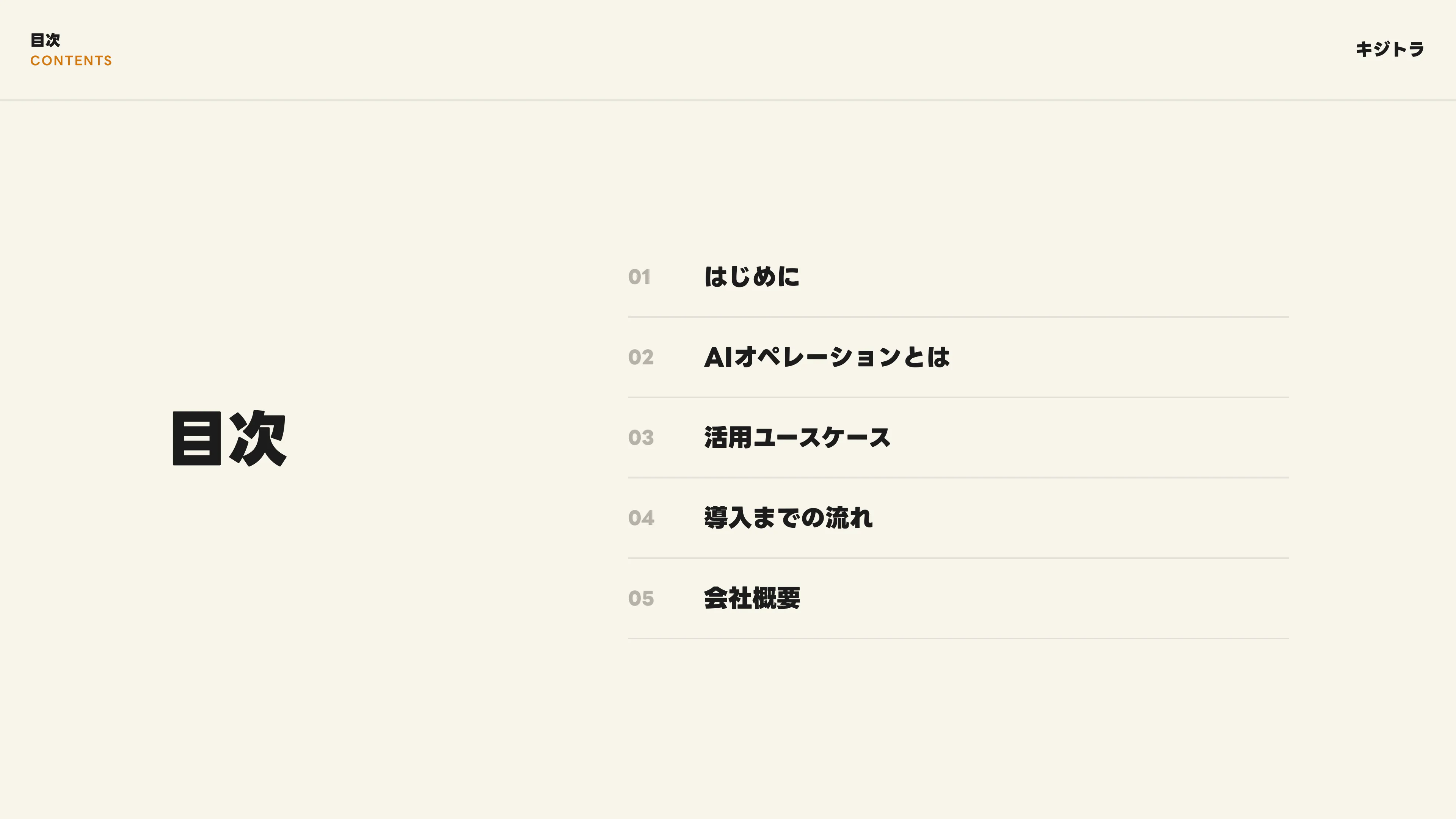 AIオペレーション構築支援 スライド 2